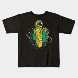 Astronaut, Space, Moon Kids T-Shirt